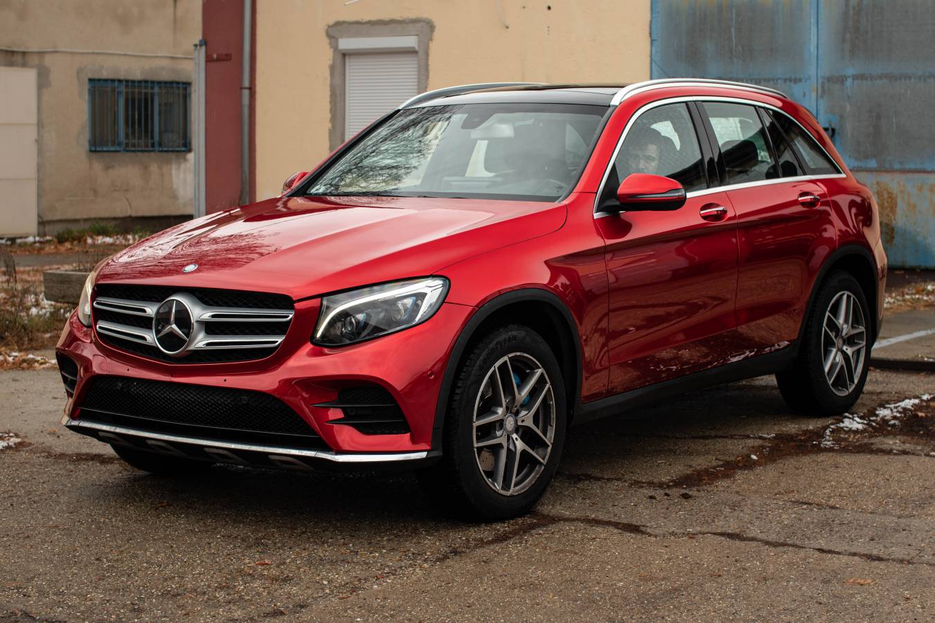Teckwrap GAL01R-HD True Blood metál piros autófólia - 7 - Kép fóliázás GLC Mercedes Teckwrap Gal01R-HD True Blood Mercedes fólia Budapest 7 - Fotó