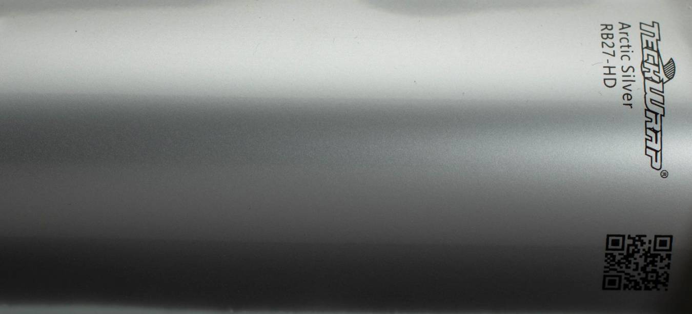 Teckwrap RB27-HD Artic Silver autófólia - Kép Teckwrap RB27-HD Artic Silver gyöngyház sarki ezüst színes autófólia - Fotó